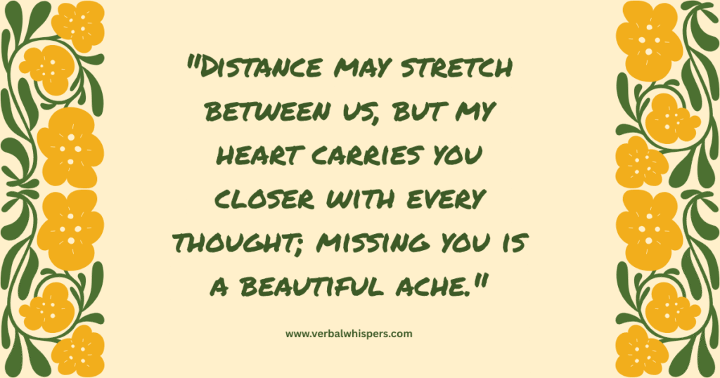 Missing you quote