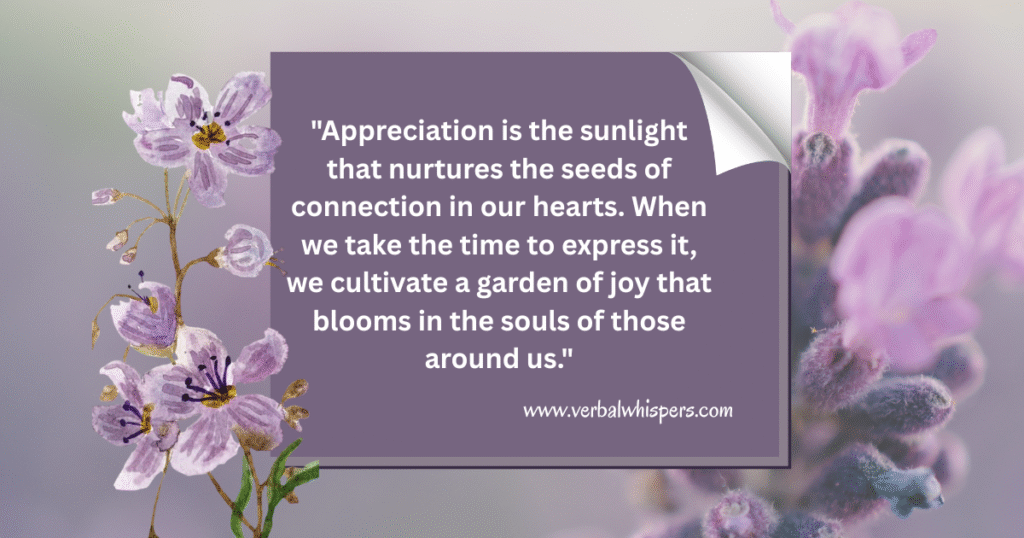 Appreciation Messages
Appreciation Quotes