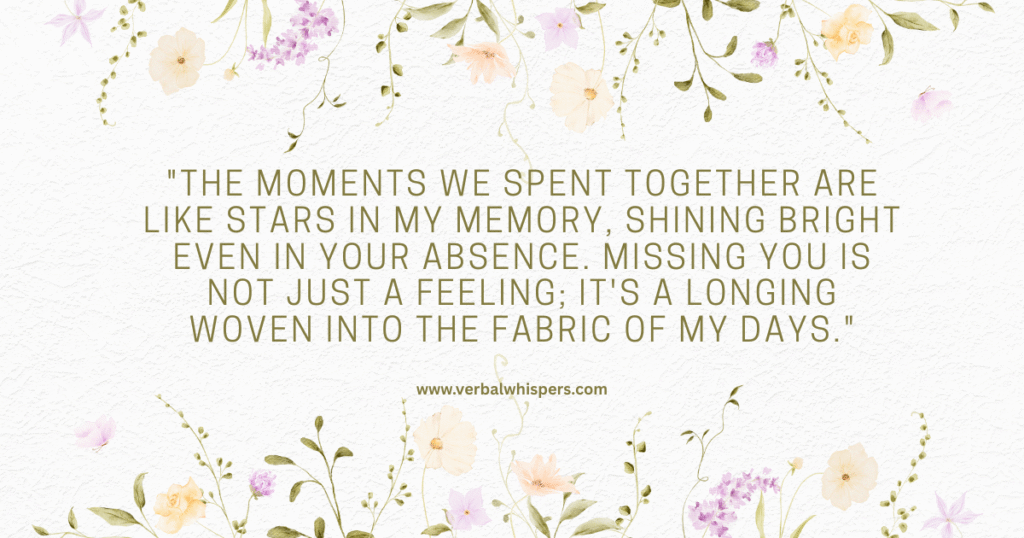 Missing you quotes