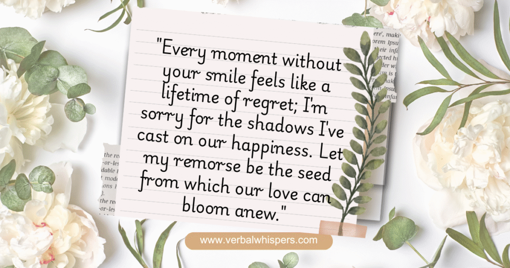 Apology Message
Forgiveness Quotes