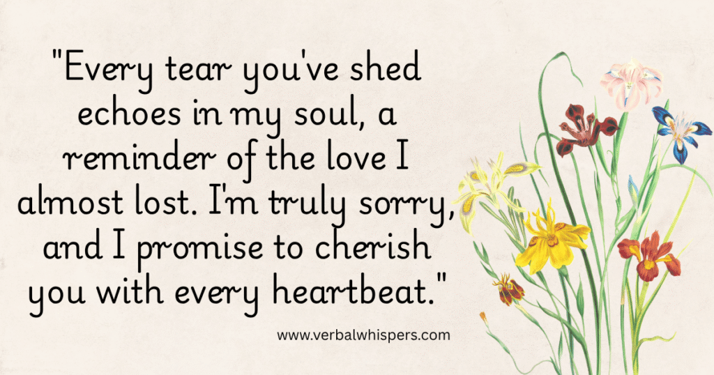 Apology Message